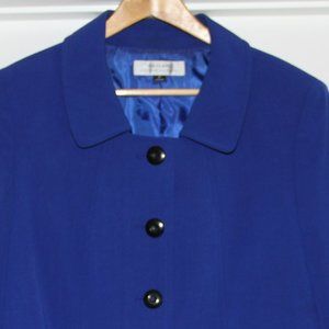 Tahari Royal Blue Jacket Size 16